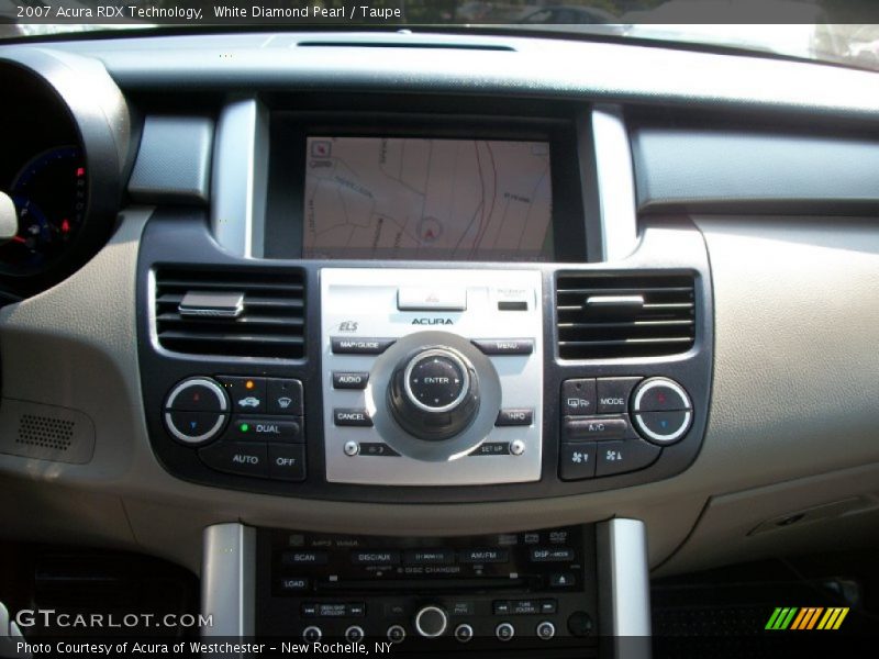 White Diamond Pearl / Taupe 2007 Acura RDX Technology