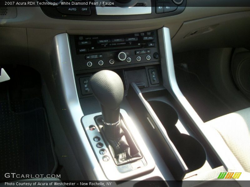 White Diamond Pearl / Taupe 2007 Acura RDX Technology