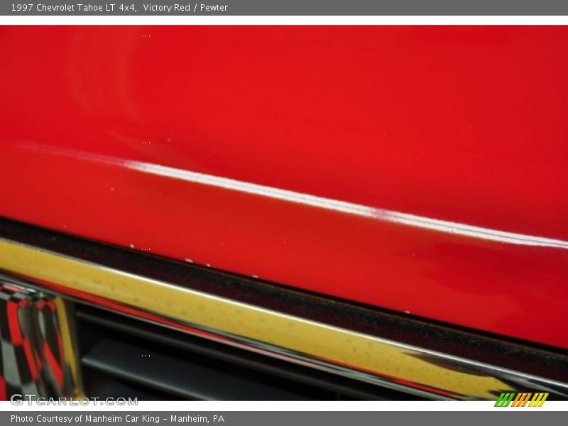 Victory Red / Pewter 1997 Chevrolet Tahoe LT 4x4