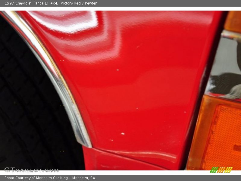 Victory Red / Pewter 1997 Chevrolet Tahoe LT 4x4
