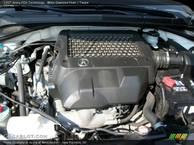 White Diamond Pearl / Taupe 2007 Acura RDX Technology