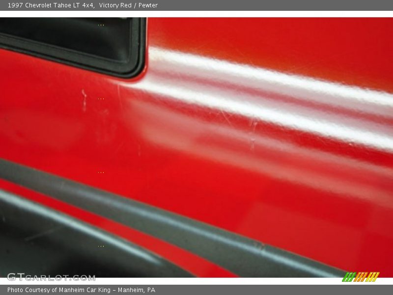 Victory Red / Pewter 1997 Chevrolet Tahoe LT 4x4