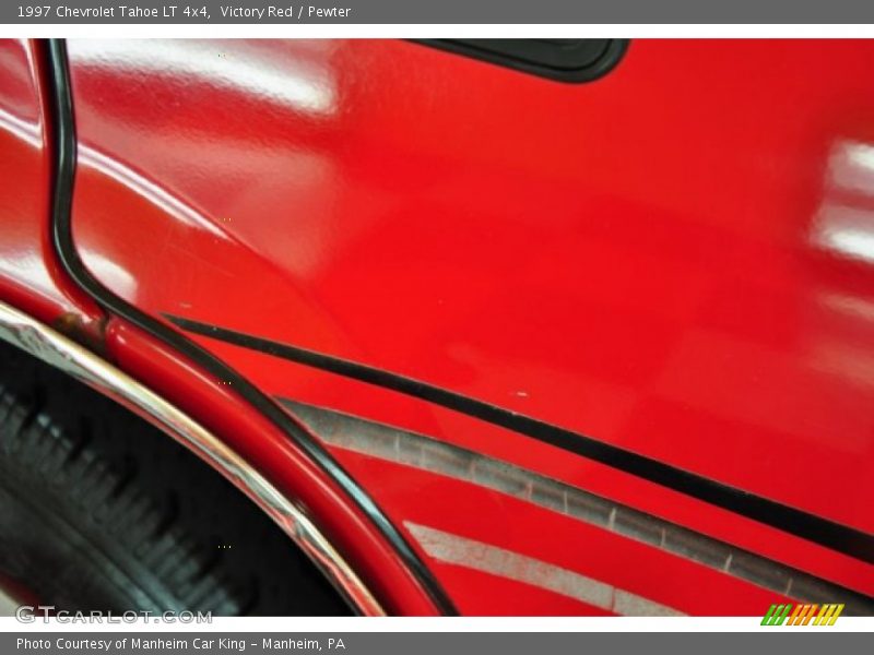 Victory Red / Pewter 1997 Chevrolet Tahoe LT 4x4