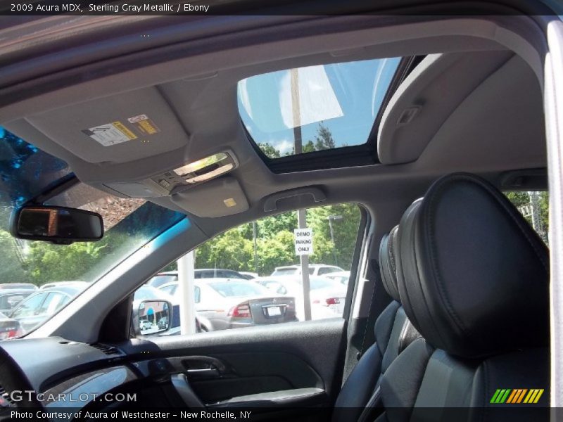 Sterling Gray Metallic / Ebony 2009 Acura MDX