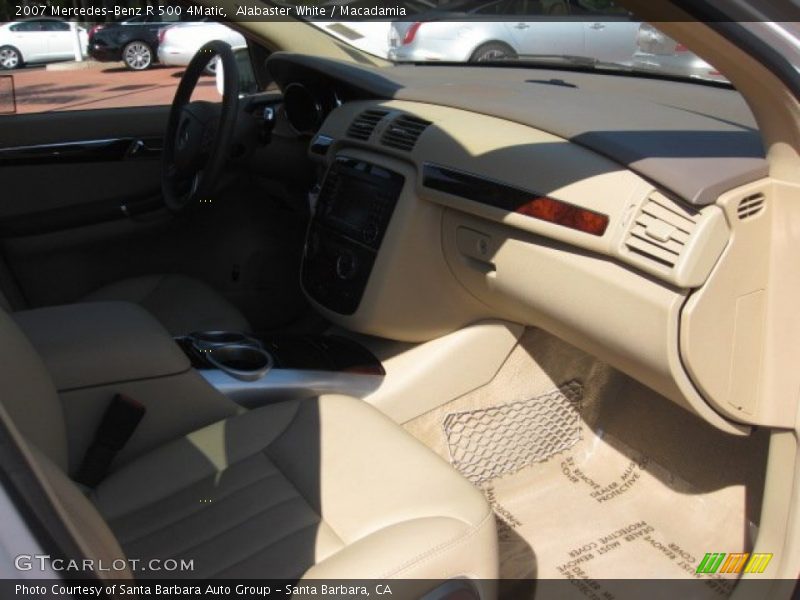 Alabaster White / Macadamia 2007 Mercedes-Benz R 500 4Matic