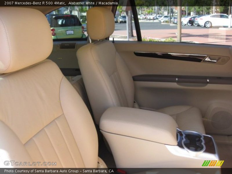 Alabaster White / Macadamia 2007 Mercedes-Benz R 500 4Matic