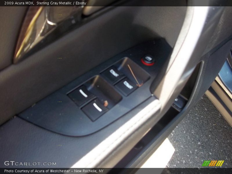 Sterling Gray Metallic / Ebony 2009 Acura MDX