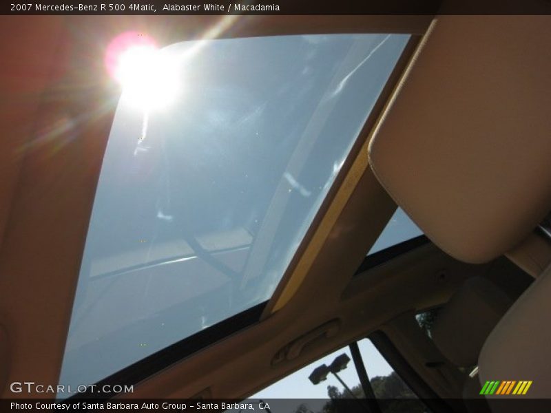 Alabaster White / Macadamia 2007 Mercedes-Benz R 500 4Matic
