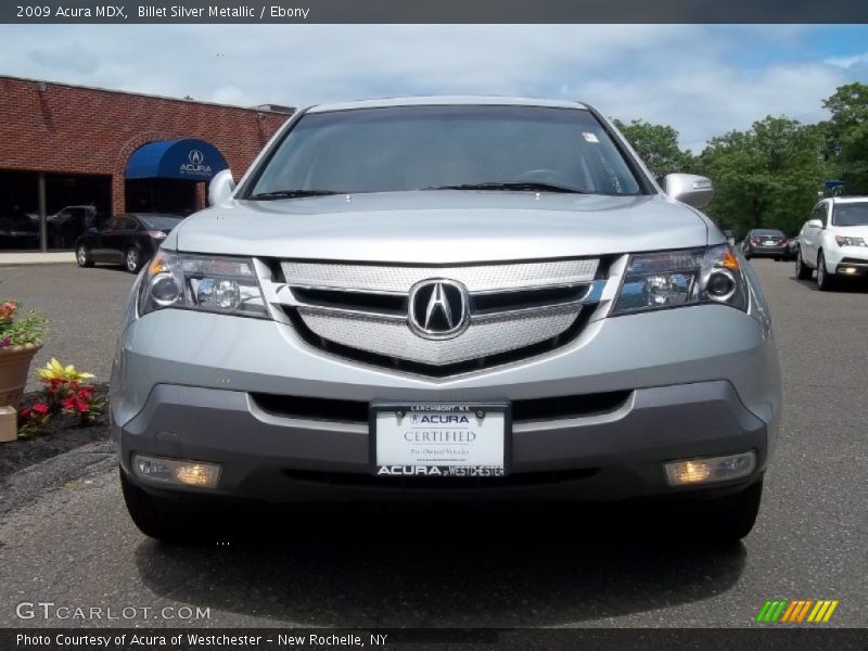 Billet Silver Metallic / Ebony 2009 Acura MDX