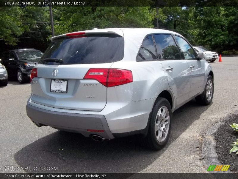 Billet Silver Metallic / Ebony 2009 Acura MDX