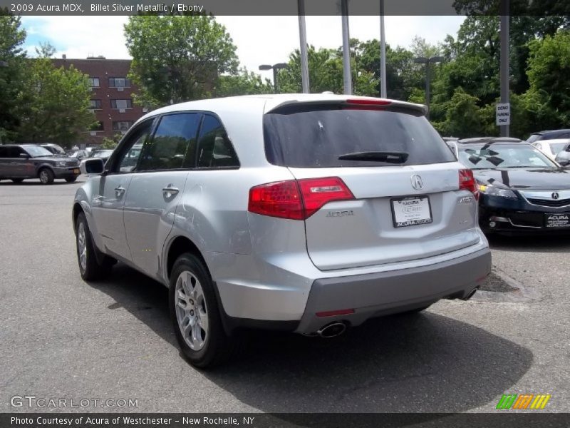 Billet Silver Metallic / Ebony 2009 Acura MDX