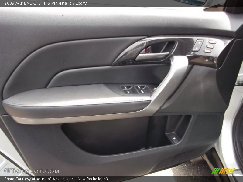 Billet Silver Metallic / Ebony 2009 Acura MDX