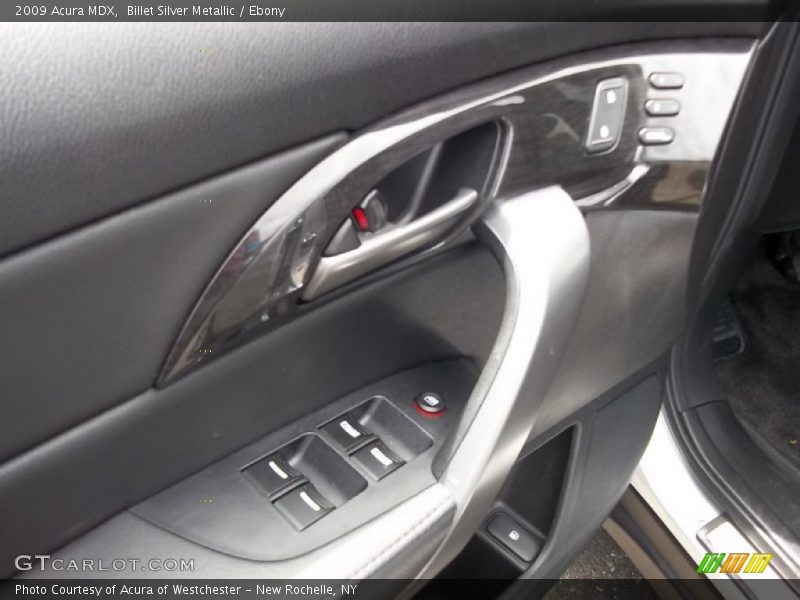 Billet Silver Metallic / Ebony 2009 Acura MDX