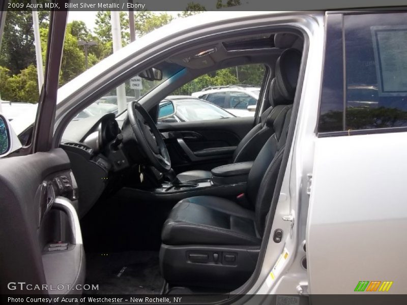 Billet Silver Metallic / Ebony 2009 Acura MDX