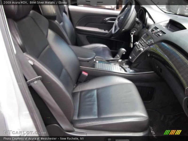 Billet Silver Metallic / Ebony 2009 Acura MDX