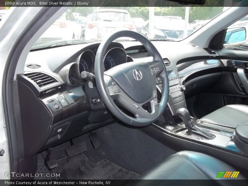 Billet Silver Metallic / Ebony 2009 Acura MDX