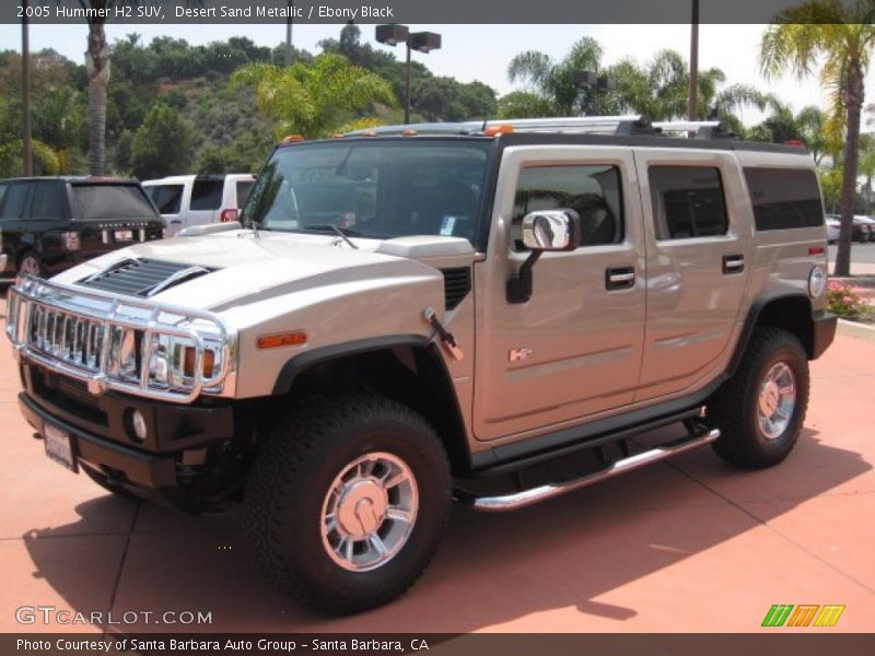 Desert Sand Metallic / Ebony Black 2005 Hummer H2 SUV