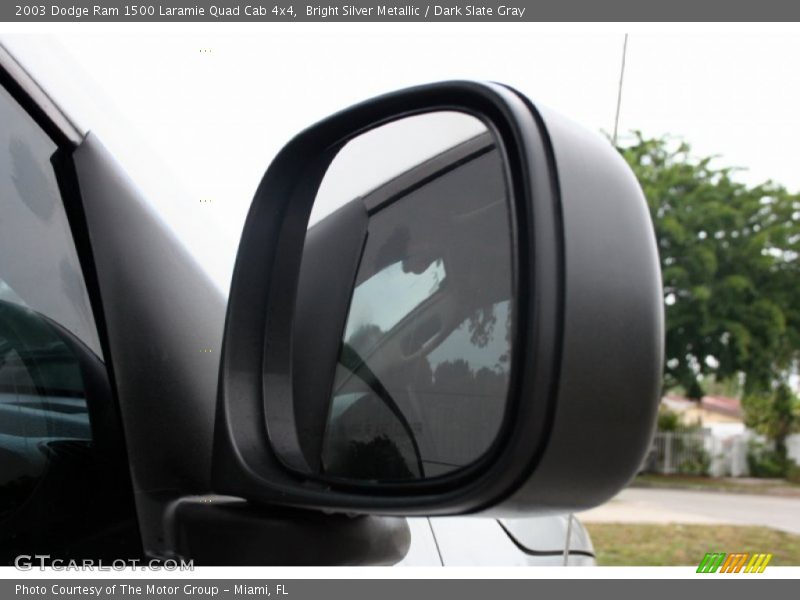 Bright Silver Metallic / Dark Slate Gray 2003 Dodge Ram 1500 Laramie Quad Cab 4x4