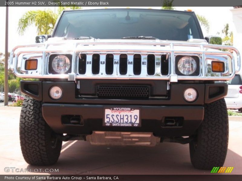 Desert Sand Metallic / Ebony Black 2005 Hummer H2 SUV