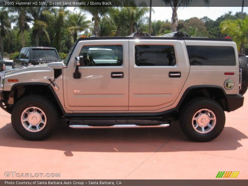 Desert Sand Metallic / Ebony Black 2005 Hummer H2 SUV