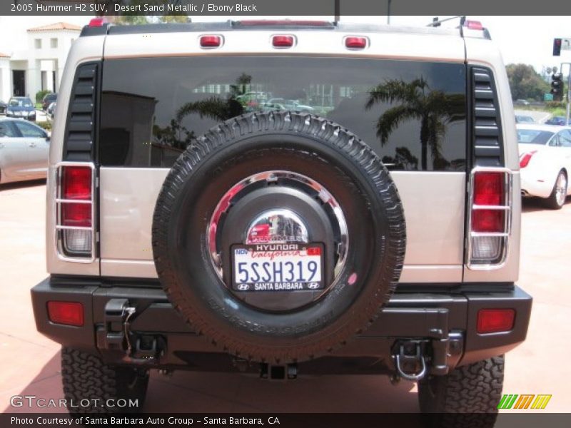 Desert Sand Metallic / Ebony Black 2005 Hummer H2 SUV