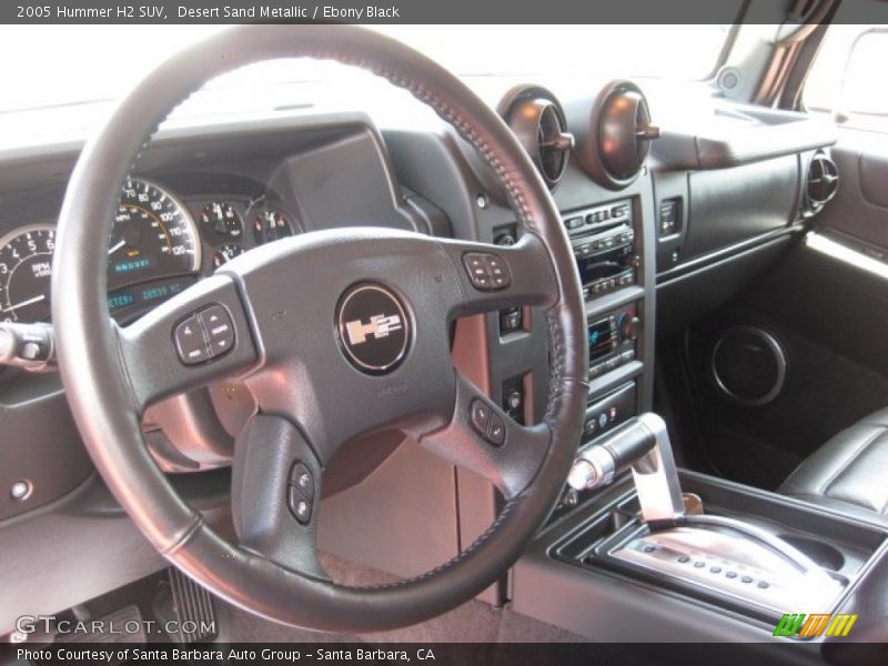 Desert Sand Metallic / Ebony Black 2005 Hummer H2 SUV