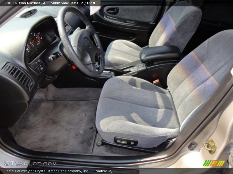 Sunlit Sand Metallic / Frost 2000 Nissan Maxima GLE