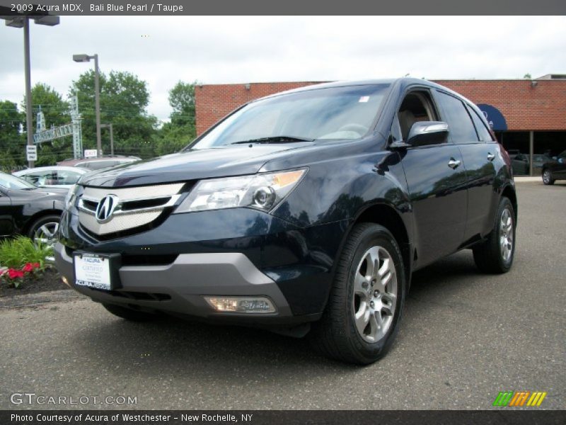 Bali Blue Pearl / Taupe 2009 Acura MDX