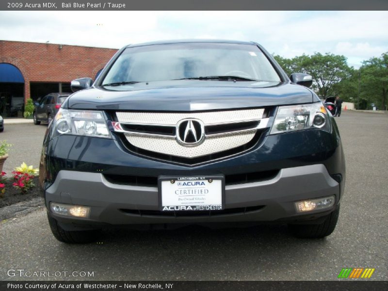 Bali Blue Pearl / Taupe 2009 Acura MDX