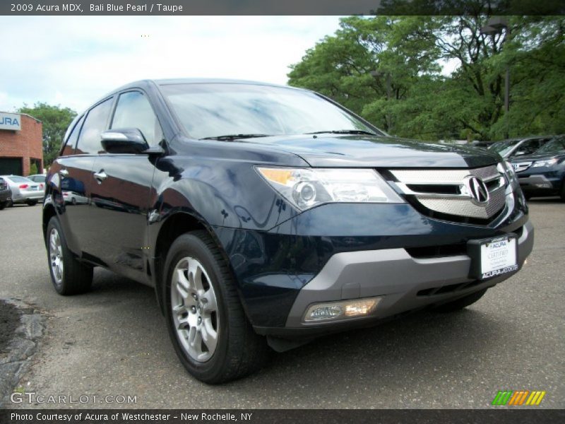 Bali Blue Pearl / Taupe 2009 Acura MDX