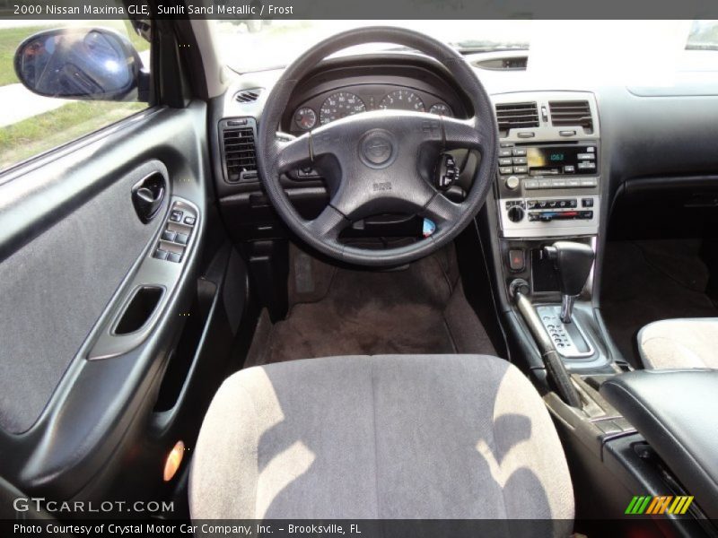Sunlit Sand Metallic / Frost 2000 Nissan Maxima GLE
