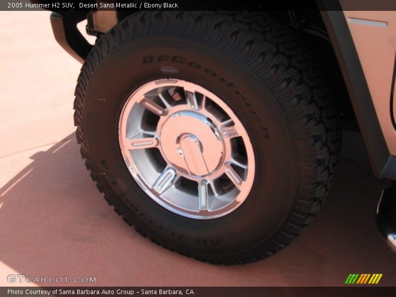 Desert Sand Metallic / Ebony Black 2005 Hummer H2 SUV
