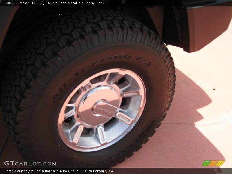 Desert Sand Metallic / Ebony Black 2005 Hummer H2 SUV