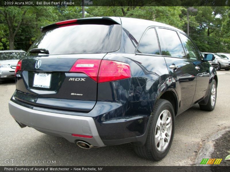 Bali Blue Pearl / Taupe 2009 Acura MDX