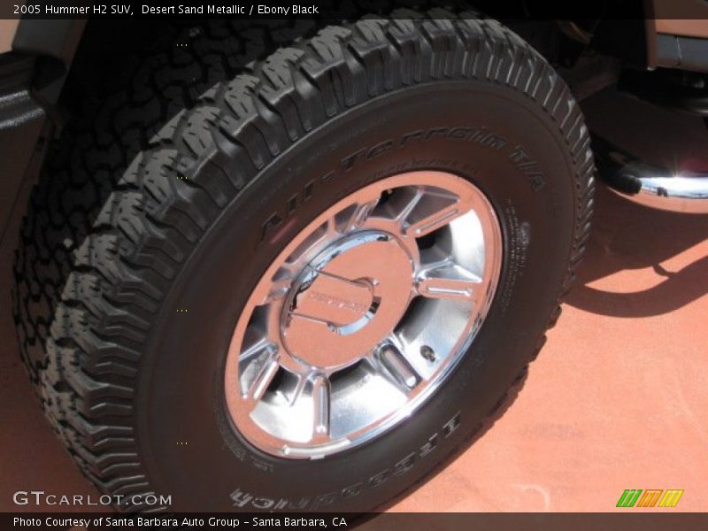 Desert Sand Metallic / Ebony Black 2005 Hummer H2 SUV