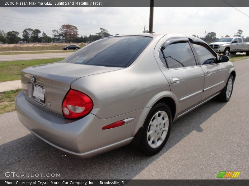 Sunlit Sand Metallic / Frost 2000 Nissan Maxima GLE