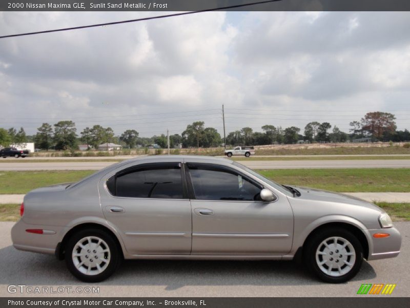 Sunlit Sand Metallic / Frost 2000 Nissan Maxima GLE