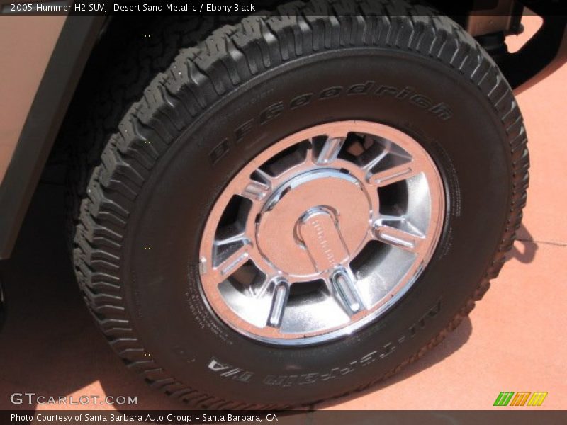Desert Sand Metallic / Ebony Black 2005 Hummer H2 SUV
