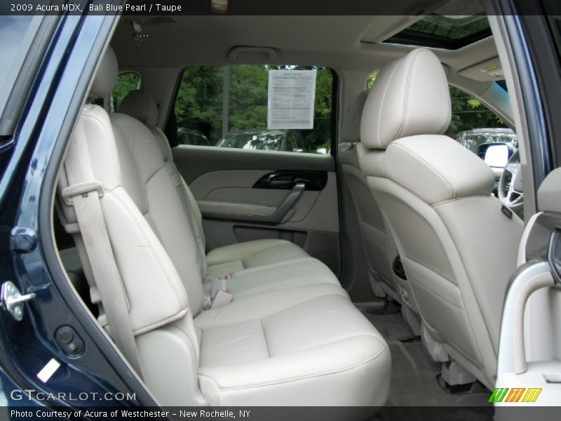 Bali Blue Pearl / Taupe 2009 Acura MDX