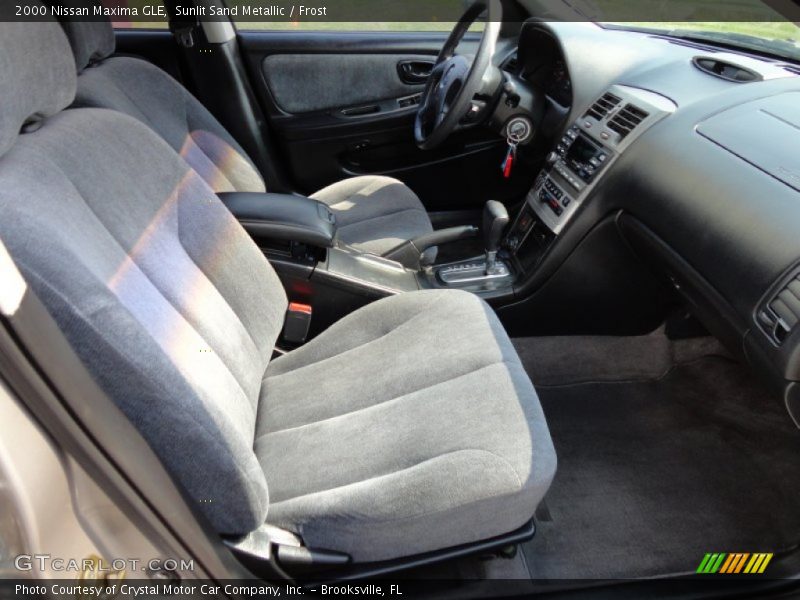 Sunlit Sand Metallic / Frost 2000 Nissan Maxima GLE