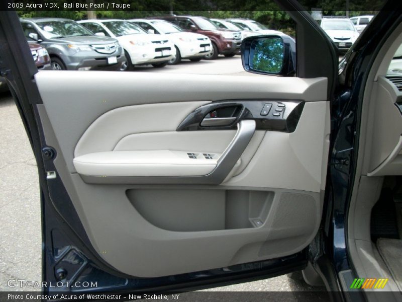 Bali Blue Pearl / Taupe 2009 Acura MDX