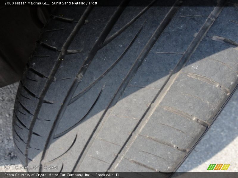 Sunlit Sand Metallic / Frost 2000 Nissan Maxima GLE