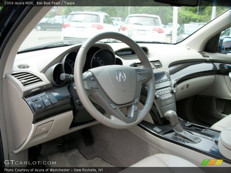 Bali Blue Pearl / Taupe 2009 Acura MDX