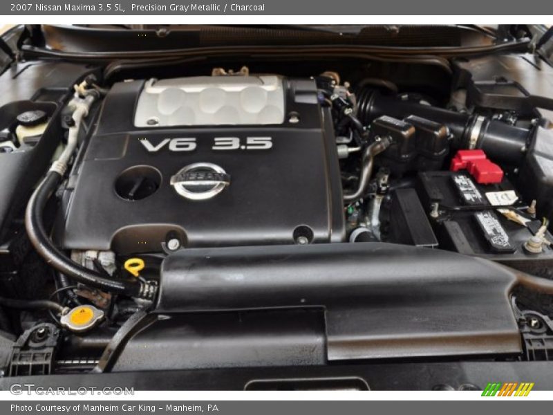 Precision Gray Metallic / Charcoal 2007 Nissan Maxima 3.5 SL