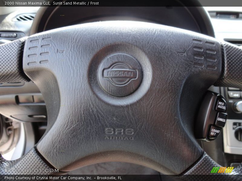 Sunlit Sand Metallic / Frost 2000 Nissan Maxima GLE