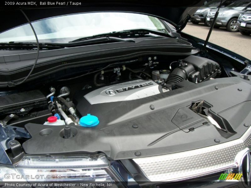 Bali Blue Pearl / Taupe 2009 Acura MDX