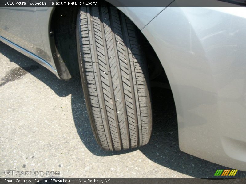 Palladium Metallic / Ebony 2010 Acura TSX Sedan