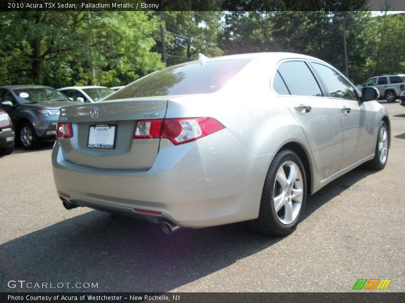 Palladium Metallic / Ebony 2010 Acura TSX Sedan