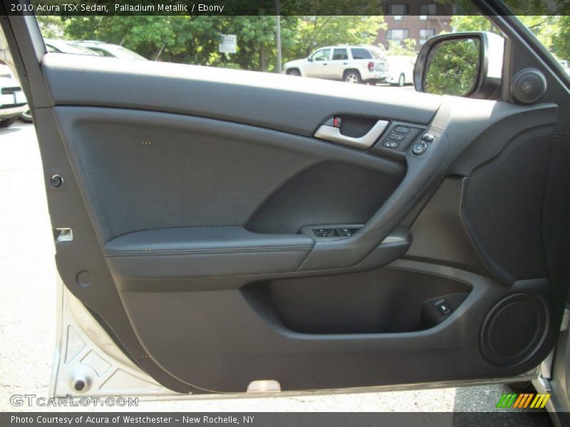 Palladium Metallic / Ebony 2010 Acura TSX Sedan