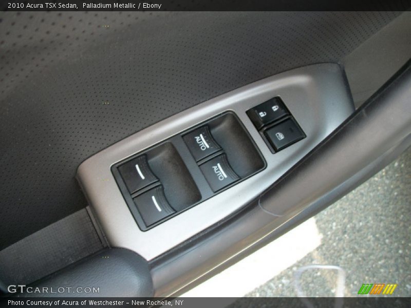 Palladium Metallic / Ebony 2010 Acura TSX Sedan